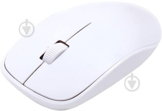 Миша Omega Wireless OM0420WW white - фото 1