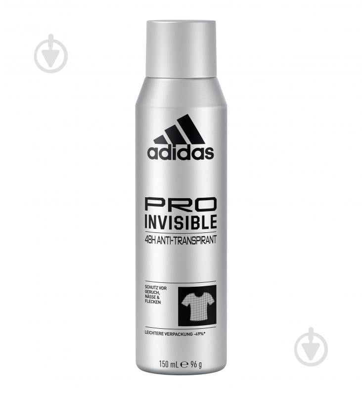 Антиперспирант для мужчин Adidas PRO Invisible 150 мл - фото 1