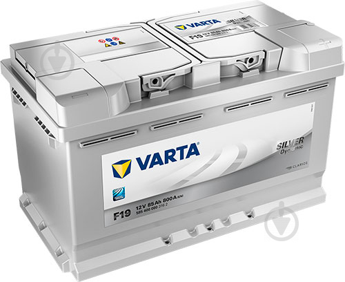 Акумулятор автомобільний Varta Silver Dynamic F19 85Ah 800A 12V 585400080 «+» ліворуч (585400080) - фото 1