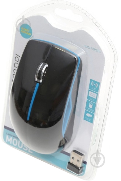 Мышка PLATINET Wireless PM0417WBBL blue - фото 3 Мышка PLATINET Wireless PM0417WBBL blue - фото 3