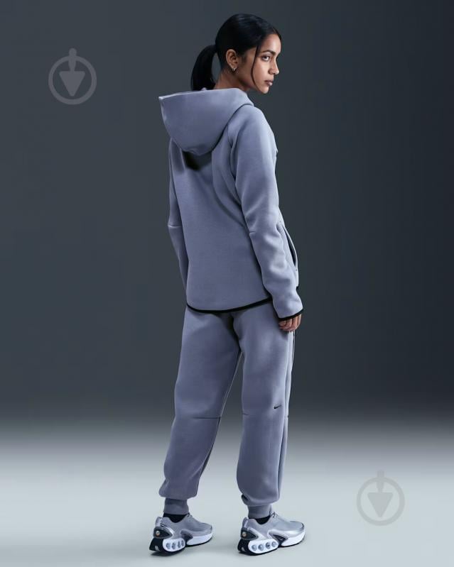 Джемпер Nike W NSW TCH FLC WR FZ HDY 2 HV6747-499 р.M синий - фото 5