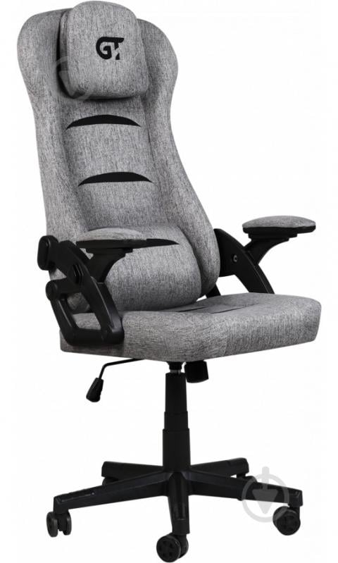 Кресло игровое GT Racer X-5993-1 серый - фото 9