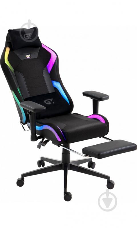Кресло игровое GT Racer X-2403 черный - фото 5