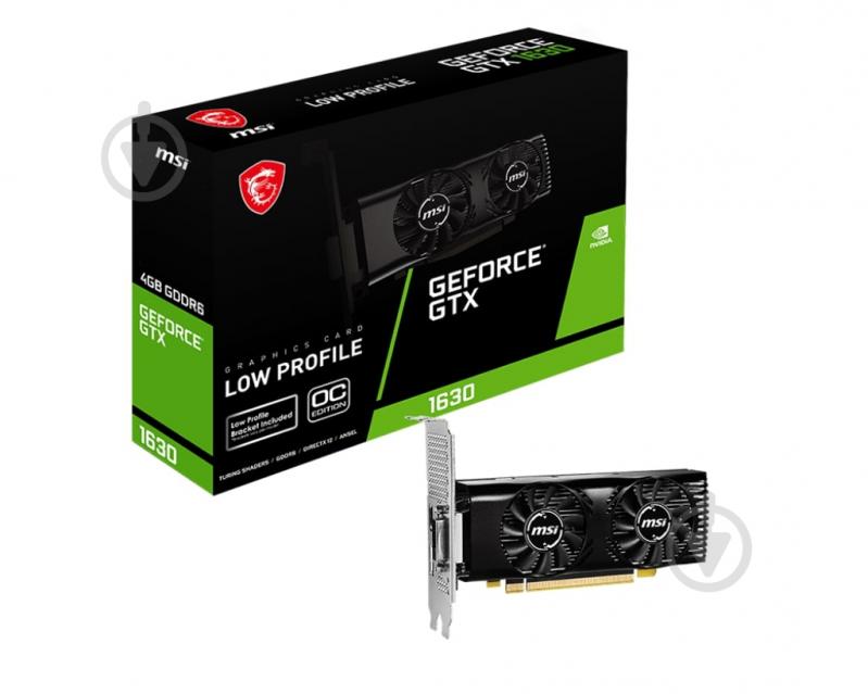 Відеокарта MSI GeForce GTX 1630 4GB GDDR6 64bit (912-V809-4224) - фото 5