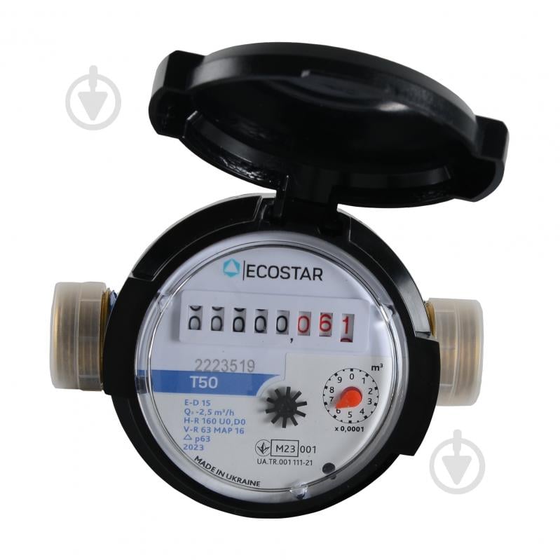Лічильник холодної води Ecostar LXSG-13 D3 E-D 15 R160 - фото 1 Лічильник холодної води Ecostar LXSG-13 D3 E-D 15 R160 - фото 1