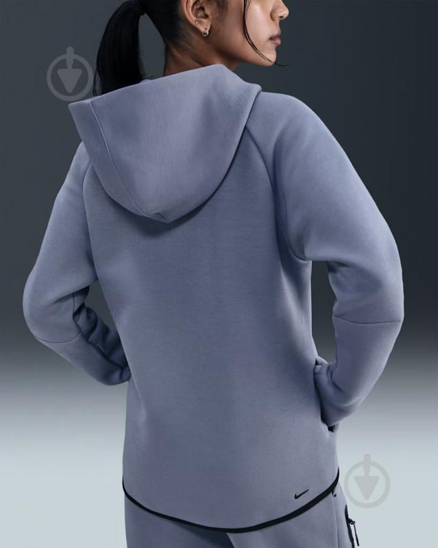 Джемпер Nike W NSW TCH FLC WR FZ HDY 2 HV6747-499 р.XL синій - фото 2