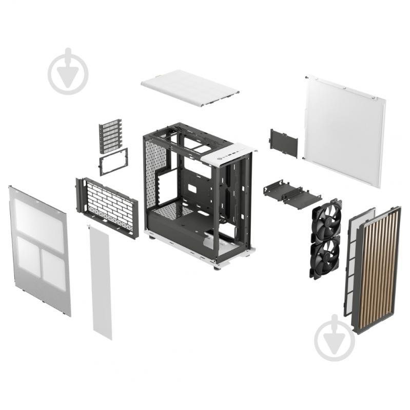 Корпус Fractal Design North Chalk White (FD-C-NOR1C-03) - фото 9