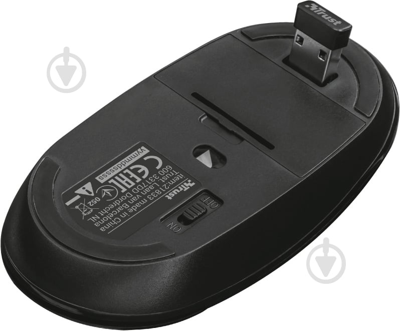 Мышь Trust Mute Silent Click Wireless 21833 (21833) - фото 5