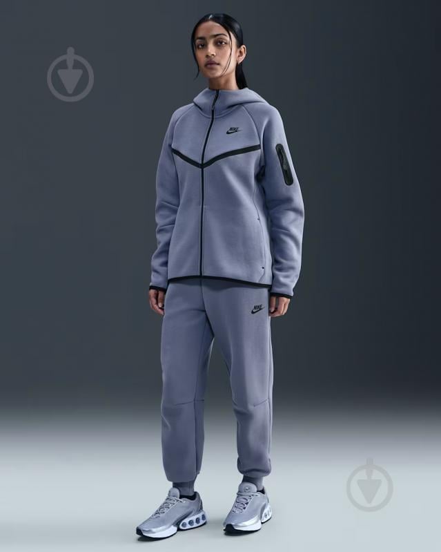 Джемпер Nike W NSW TCH FLC WR FZ HDY 2 HV6747-499 р.XS синій - фото 4