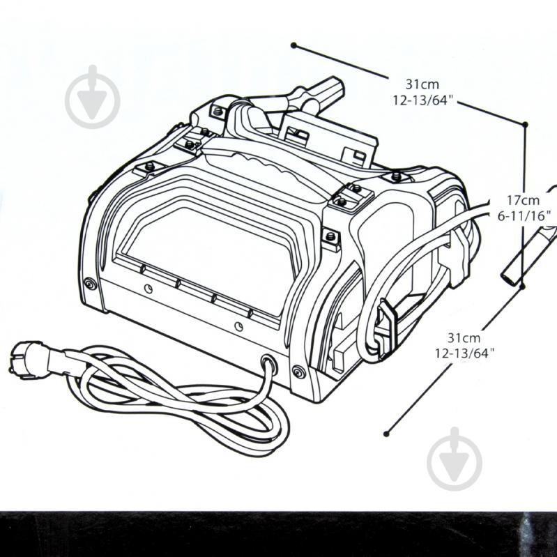 Зарядное устройство инверторное Crown 5 А 900 А/год (CT37021) - фото 5 Зарядное устройство инверторное Crown 5 А 900 А/год (CT37021) - фото 5