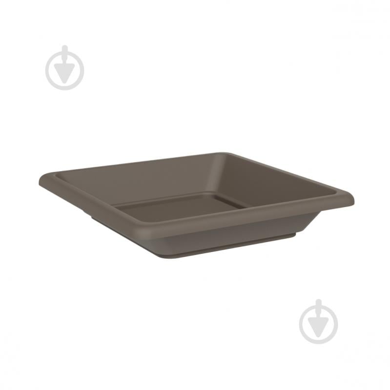 Подставка под вазон TeraPlast NAZCA 39х39x7 см серый - фото 1