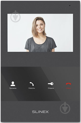 Видеодомофон Slinex SQ-04 (black) - фото 1