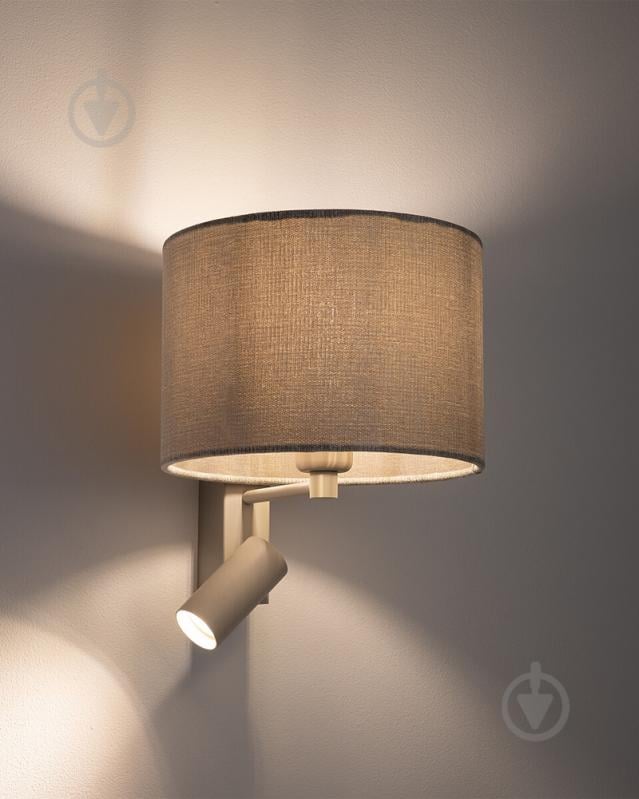 Бра Nowodvorski Cedro 10 Вт E27/GU10 серый 11668 - фото 2 Бра Nowodvorski Cedro 10 Вт E27/GU10 серый 11668 - фото 2