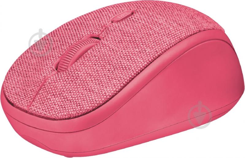 Мышь Trust Yvi Fabric Wireless 22674 pink (22674) - фото 1 Мышь Trust Yvi Fabric Wireless 22674 pink (22674) - фото 1