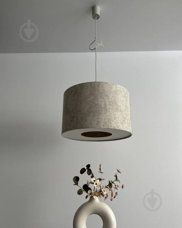 Люстра підвісна Nowodvorski Cedro 1x15 Вт E27 сірий 11664 - фото 10