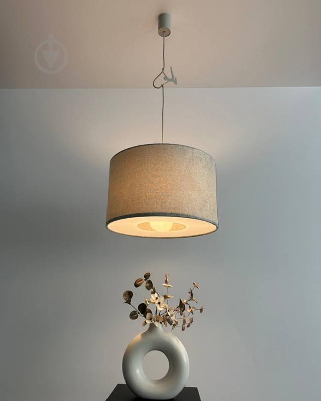 Люстра підвісна Nowodvorski Cedro 1x15 Вт E27 сірий 11664 - фото 11