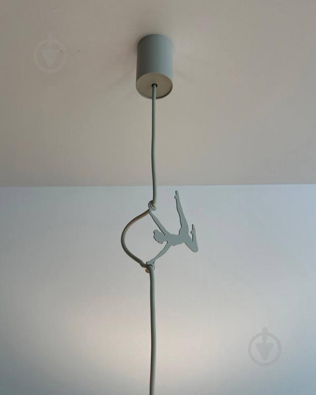 Люстра підвісна Nowodvorski Cedro 1x15 Вт E27 сірий 11664 - фото 13