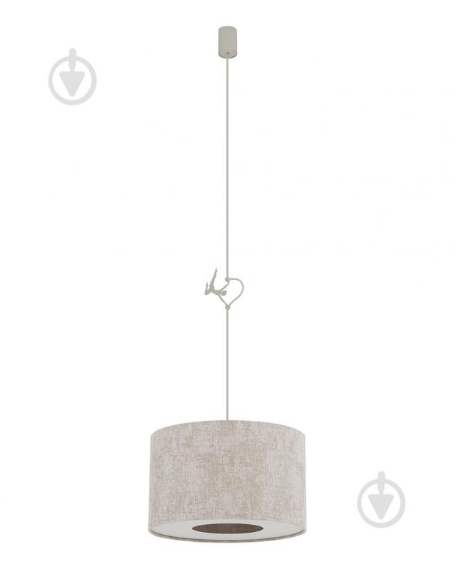 Люстра підвісна Nowodvorski Cedro 1x15 Вт E27 сірий 11664 - фото 3