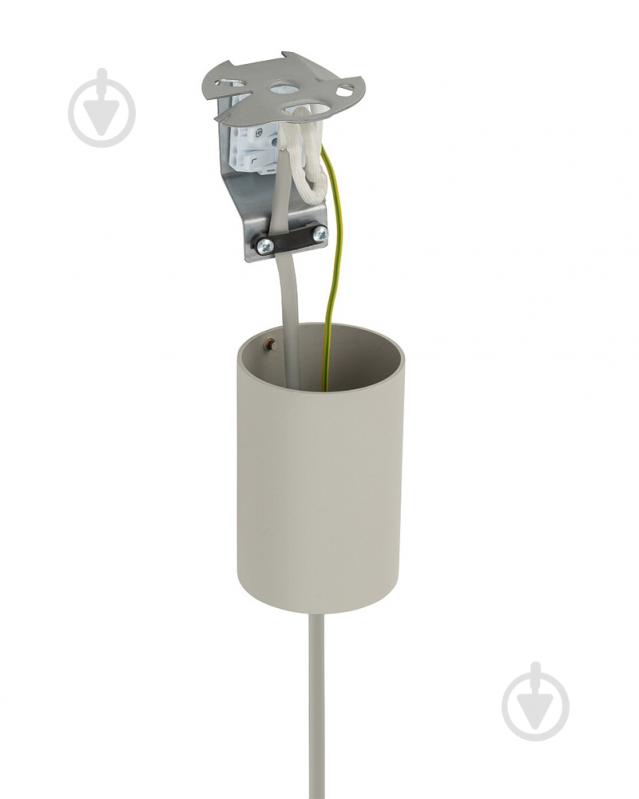 Люстра підвісна Nowodvorski Cedro 1x15 Вт E27 сірий 11664 - фото 9