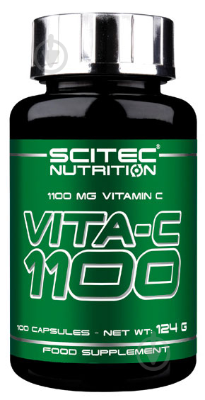 Вітамін С Scitec Nutrition Vita-C-1100 100 шт./уп. - фото 1