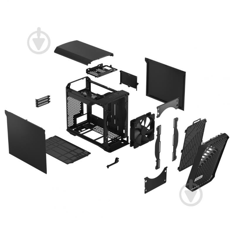 Корпус Fractal Design Torrent Nano Black Solid (FD-C-TOR1N-04) - фото 9