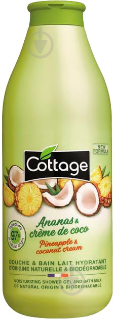 Гель для душу Cottage Pineapple&Coconut 750 мл - фото 1