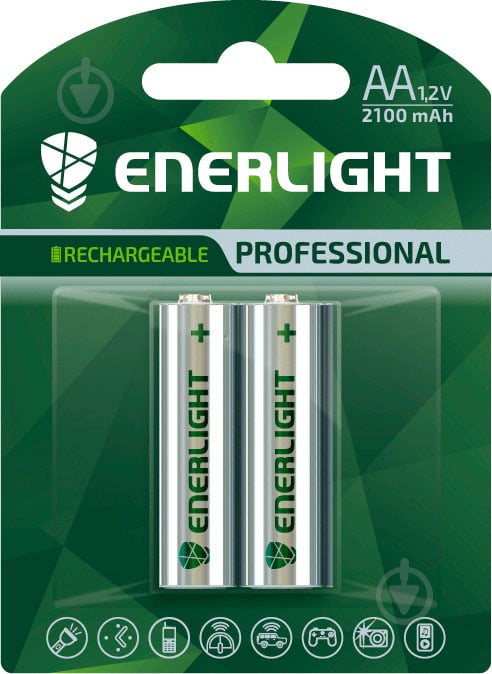 Аккумулятор Enerlight Professional AA (R6, 316) 2 шт. (30610102) - фото 1