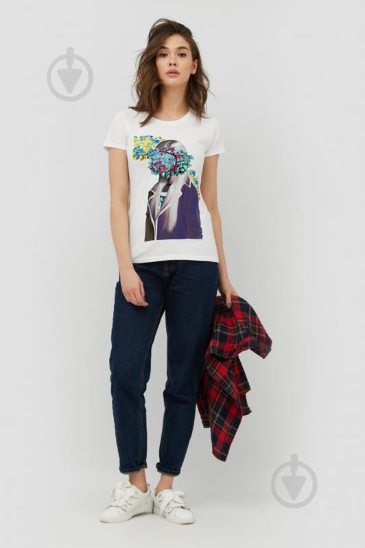 Футболка YAPPI Basic WW1039 р.S білий - фото 2