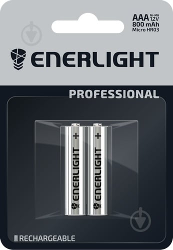 Аккумулятор Enerlight Professional AAA (мизинчиковые) 2 шт. (30310102)