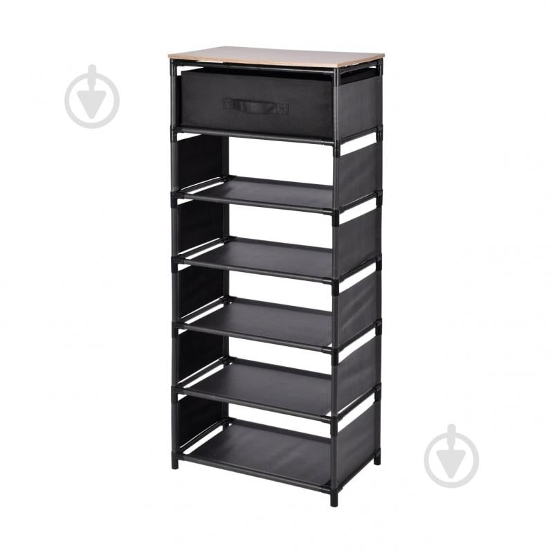 Етажерка Fabrika SOLO 1055х430х260 мм чорний (FK3108WO) - фото 1 Етажерка Fabrika SOLO 1055х430х260 мм чорний (FK3108WO) - фото 1