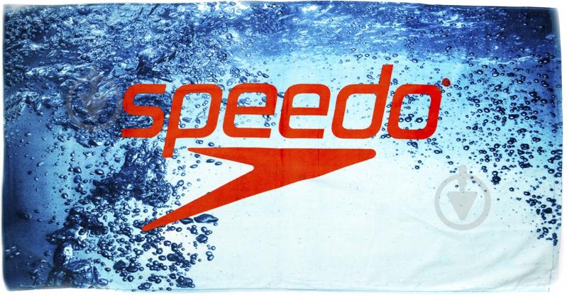 Полотенце Speedо голубые пузырьки 75x150 см - фото 1 Полотенце Speedо голубые пузырьки 75x150 см - фото 1