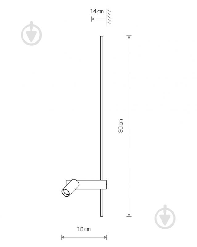 Бра Nowodvorski Easy 11 Вт GU10/LED-модуль білий 11580 - фото 7