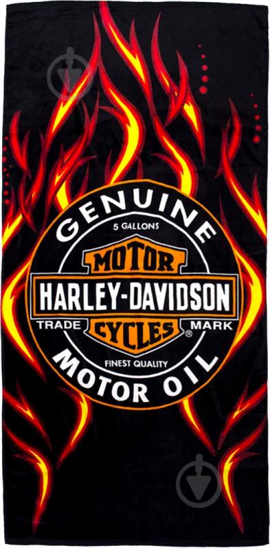 Полотенце Harley Davidson 75x150 см разноцветный - фото 1