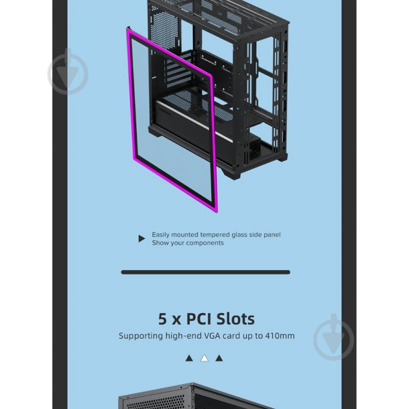 Корпус GameMax Destroyer TGB - фото 15
