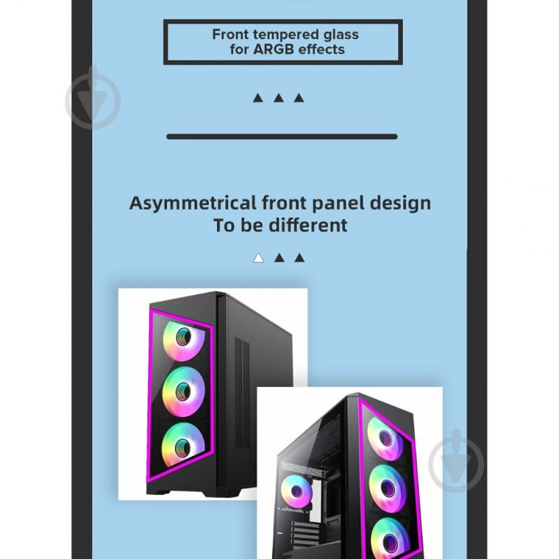 Корпус GameMax Destroyer TGB - фото 13