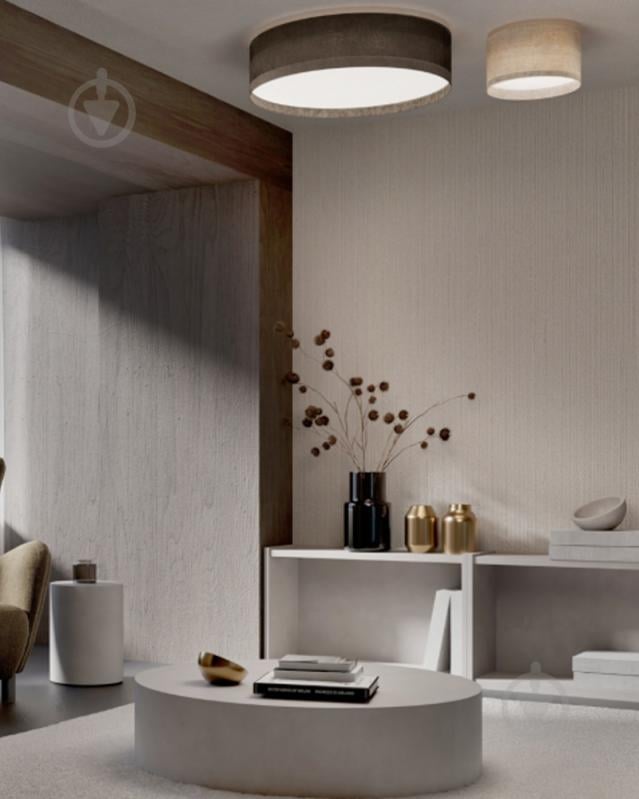 Люстра стельова Nowodvorski Cedro 2x15 Вт E27 сірий 11670 - фото 7