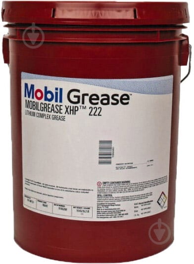 Смазка универсальная Mobil MOBILGREASE XHP 222 18кг - фото 1