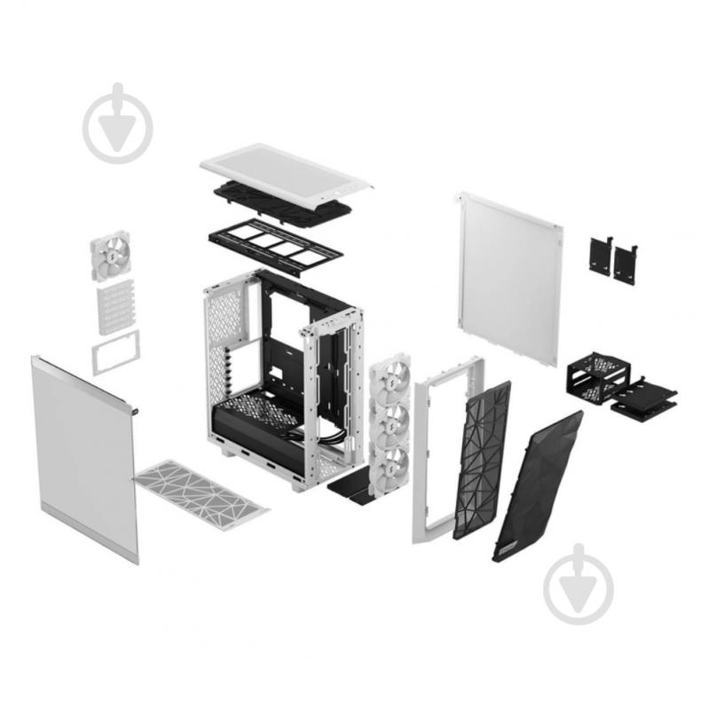 Корпус Fractal Design Meshify 2 Compact RGB White (FD-C-MES2C-08) - фото 6