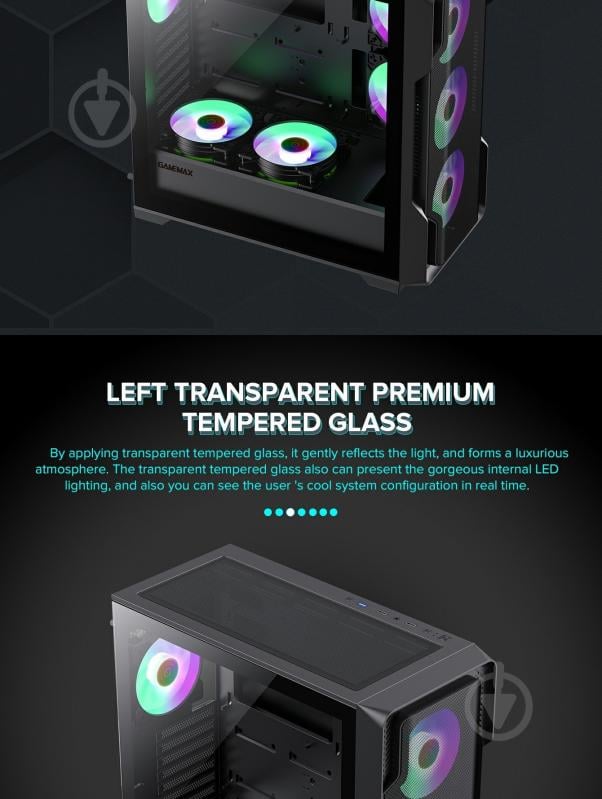 Корпус GameMax Siege BK - фото 10
