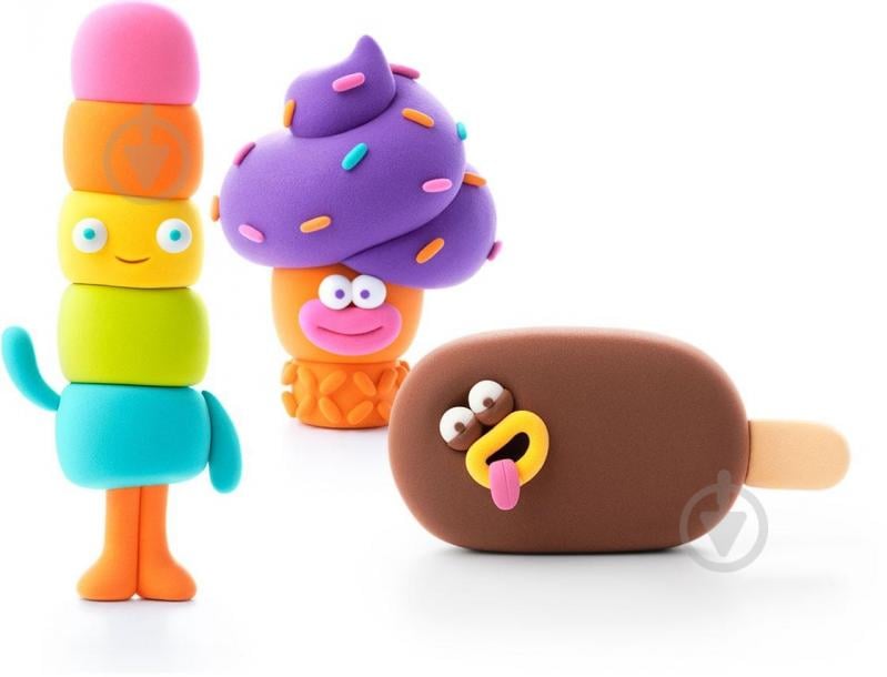 Набір пластиліну Lipaka Файні морозивка Тепльодик Торнадик Чоко Бро 60056-UA01 - фото 3 Набір пластиліну Lipaka Файні морозивка Тепльодик Торнадик Чоко Бро 60056-UA01 - фото 3