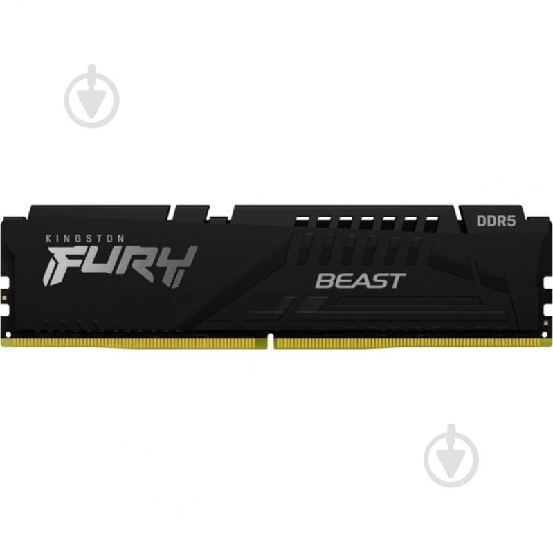 Оперативная память Kingston DDR5 SDRAM 64 GB (2x32GB) 6000 MHz (KF560C36BBEK2-64) FURY Beast Black - фото 2 Оперативная память Kingston DDR5 SDRAM 64 GB (2x32GB) 6000 MHz (KF560C36BBEK2-64) FURY Beast Black - фото 2