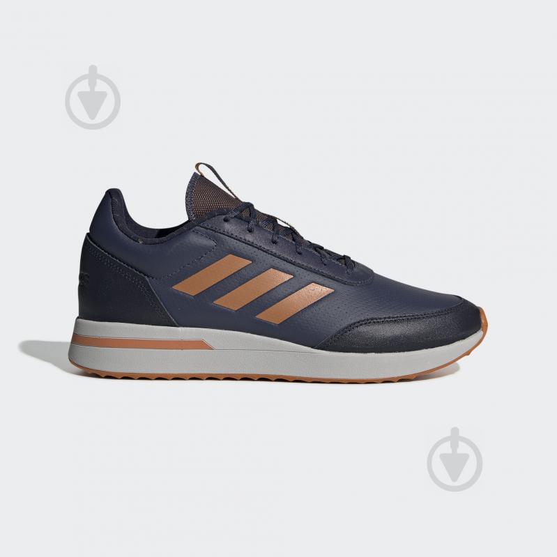 Кросівки чоловічі зимові Adidas RUN70S EF0808 р.40 2/3 темно-сині - фото 1