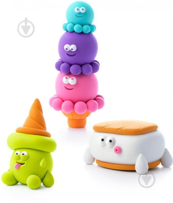 Набір пластиліну Lipaka Файні морозивка Кульконавти Єті Сендвіч Ріжок Кувирок 60055-UA01 - фото 3 Набір пластиліну Lipaka Файні морозивка Кульконавти Єті Сендвіч Ріжок Кувирок 60055-UA01 - фото 3