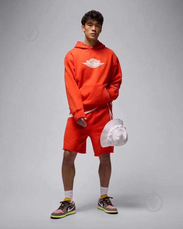 Джемпер Jordan J AIR JDN RAIR FLC PO HD IB3003-673 р.XL красный - фото 7