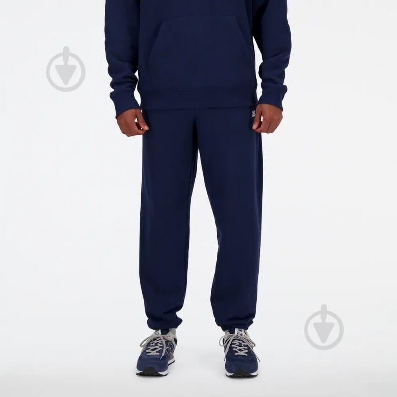 Брюки New Balance Small Logo MP41519NNY р. L синий - фото 3