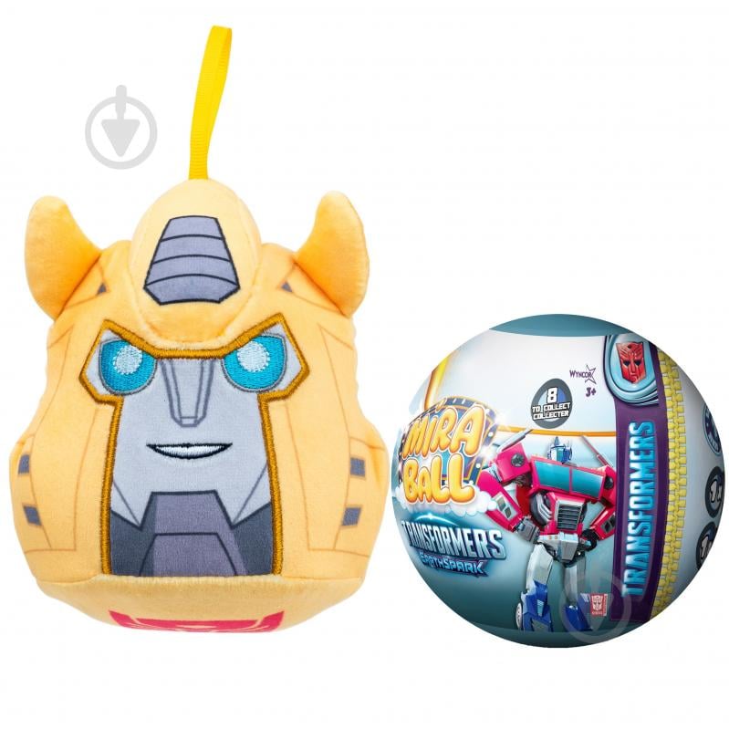 Мягкая игрушка-сюрприз MIRABALL серия Transformers в шаре с аксессуарами в ассортименте M14114 - фото 2 Мягкая игрушка-сюрприз MIRABALL серия Transformers в шаре с аксессуарами в ассортименте M14114 - фото 2