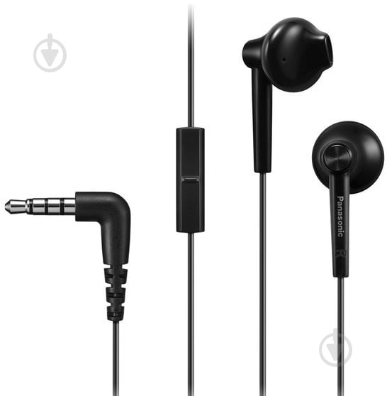 Наушники Panasonic RP-TCM55GC-K black - фото 1