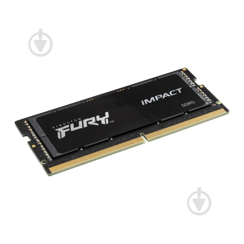 Оперативная память Kingston SODIMM DDR5 16 GB (1x16GB) 5600 MHz (KF556S40IB-16) - фото 5