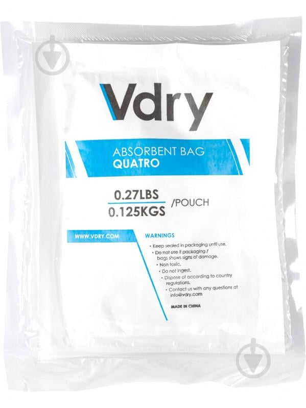 Вологопоглинач Vdry Quatro 125 г - фото 1 Вологопоглинач Vdry Quatro 125 г - фото 1