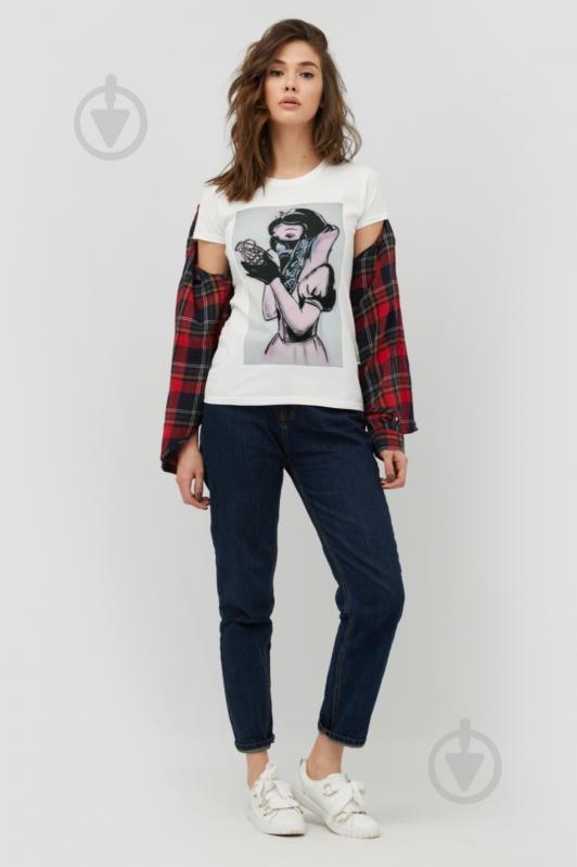 Футболка YAPPI Basic WW1028 р.XL белый - фото 2